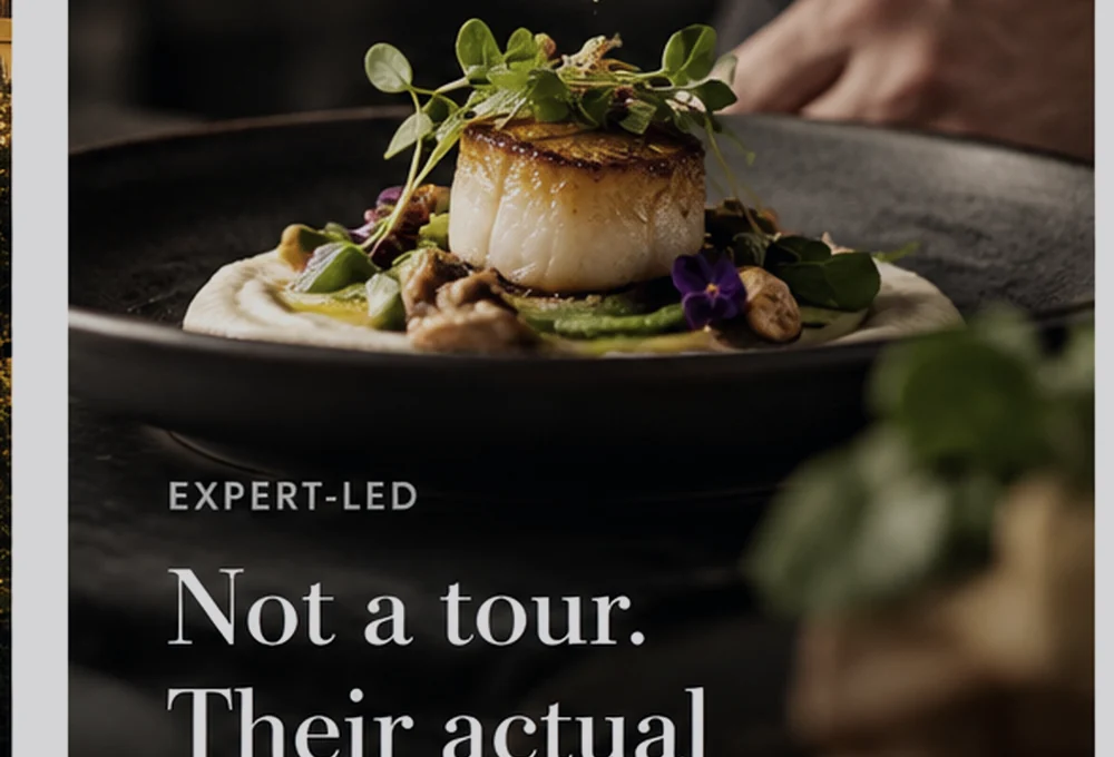Premium culinary product and plated-food detail representing the GCA marketplace